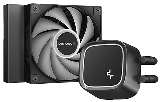 Water Cooler DeepCool LE300 Marrs, LED Green 120mm, Intel-AMD